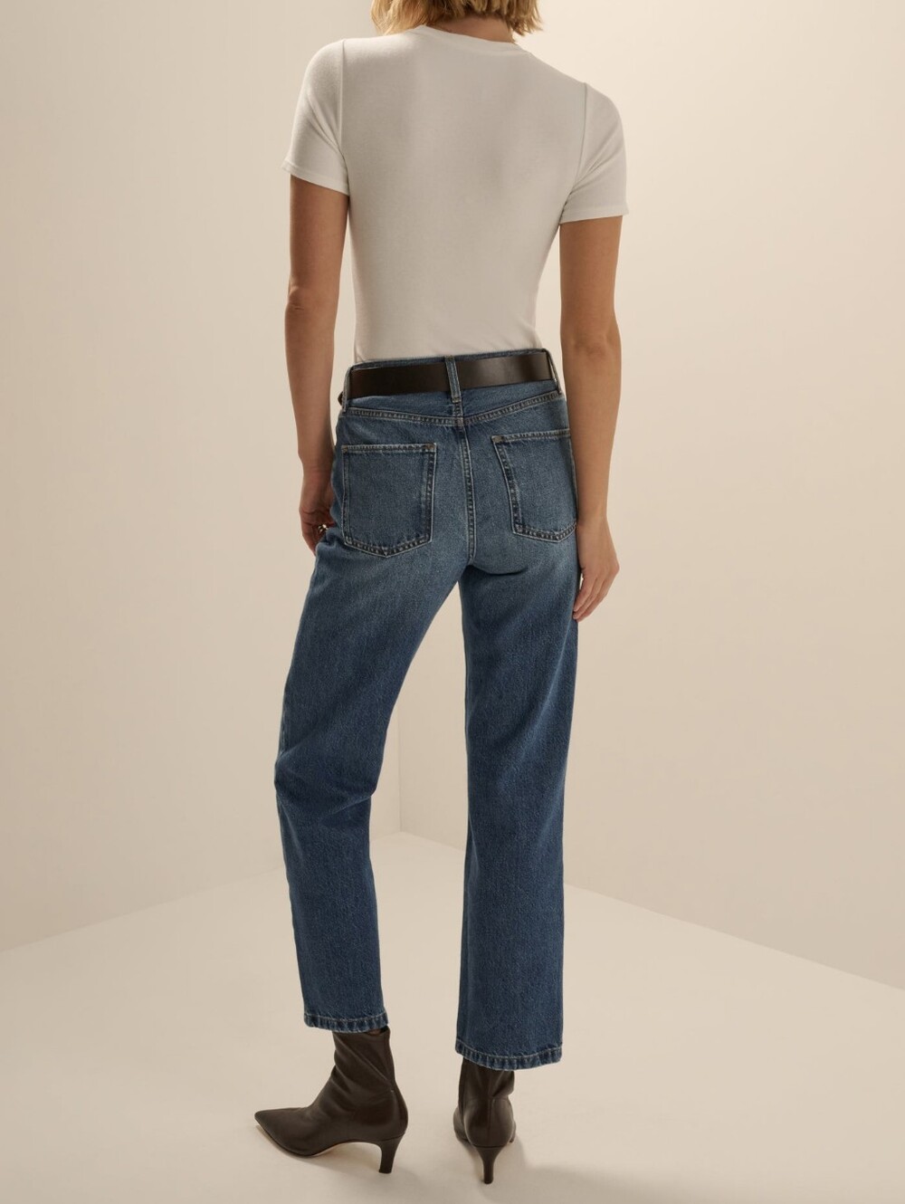 Favorite Daughter The Otto High Rise Boyfriend Ankle. Washington Button Size 28 - Picture 2 of 12